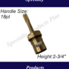 American Standard Ceramic Stem Hot 25-0323
